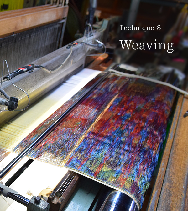 Technique 8 Weaving